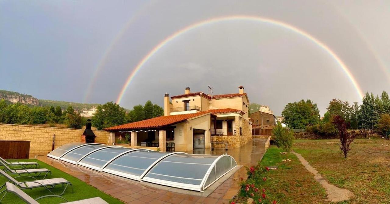 Casa Rural Laguna De Una Uña Exterior foto